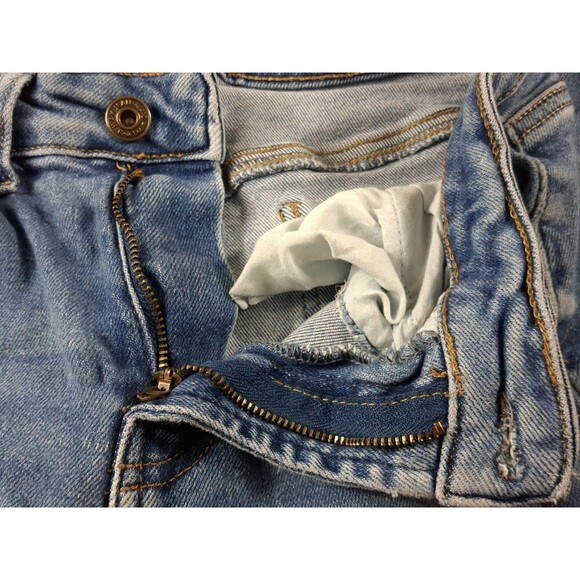 Wax Jeans Los Angeles Light Wash Distressed Size 7/28 - Picture 5 of 16